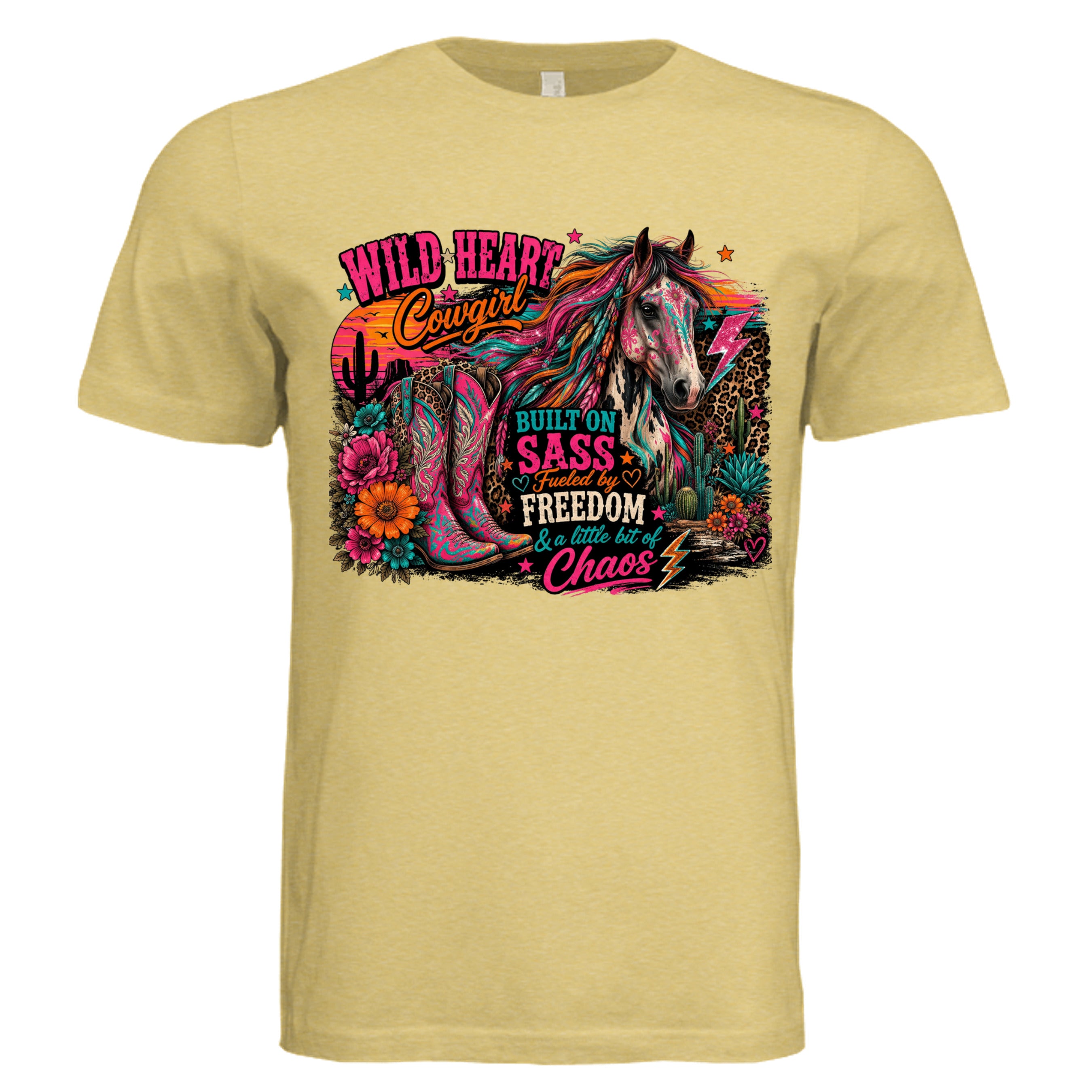 Mustard Triblend - 3413C - FRONT