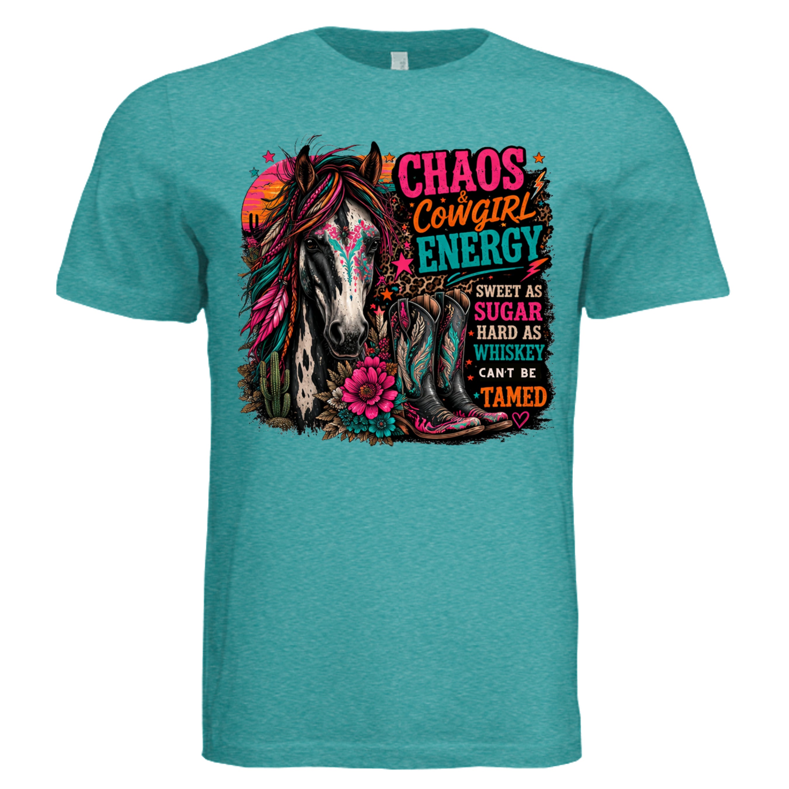 TEAL TRIBLEND - 3413C - FRONT